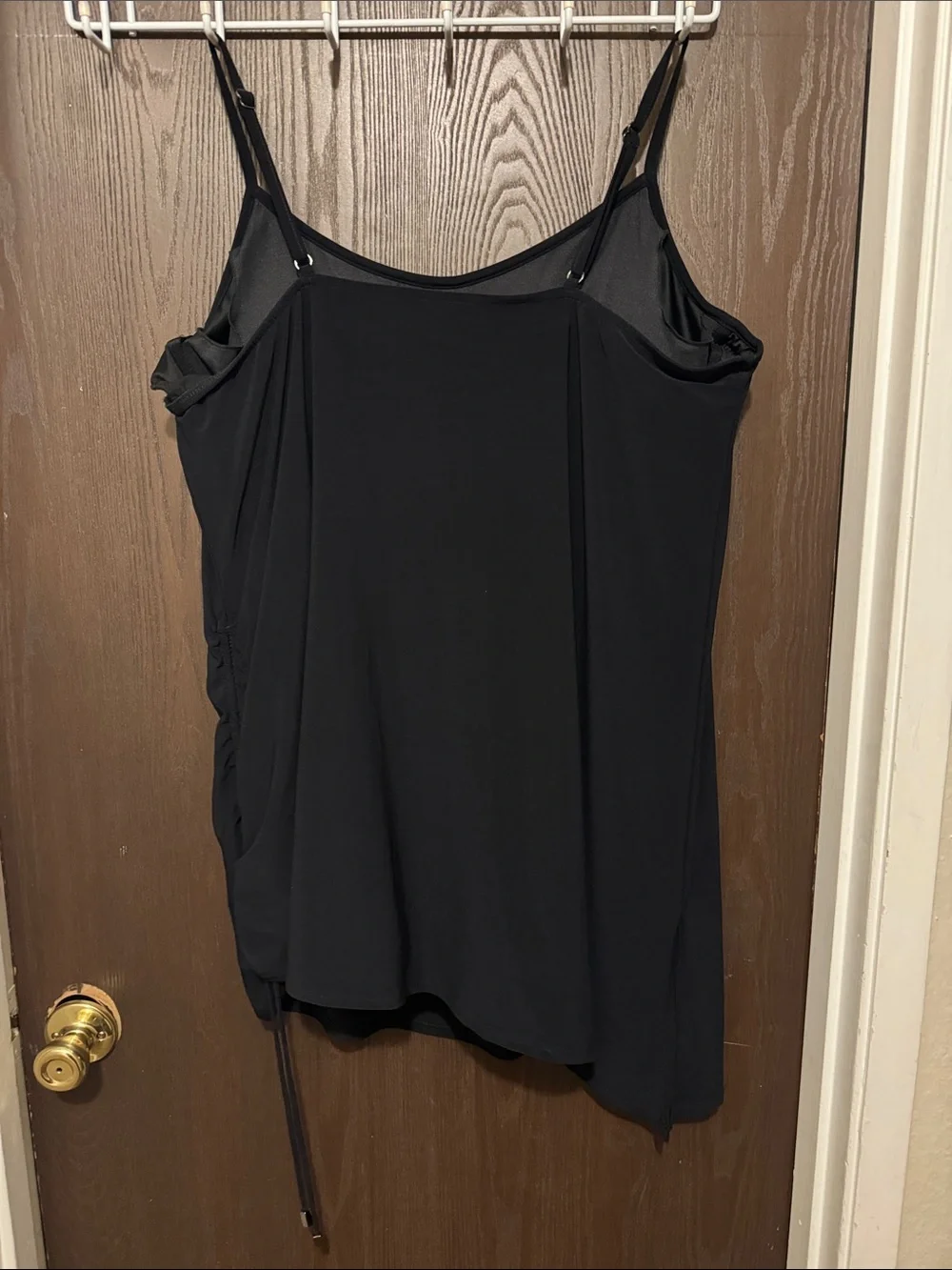 NWOT MagicSuit Brynn swim dress one piece swimsuit underwire cinch hem black 22W